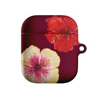 Hibiscus Flower AirPods Case AirPods Case 1st Gen by BG. Studio - The Dairy