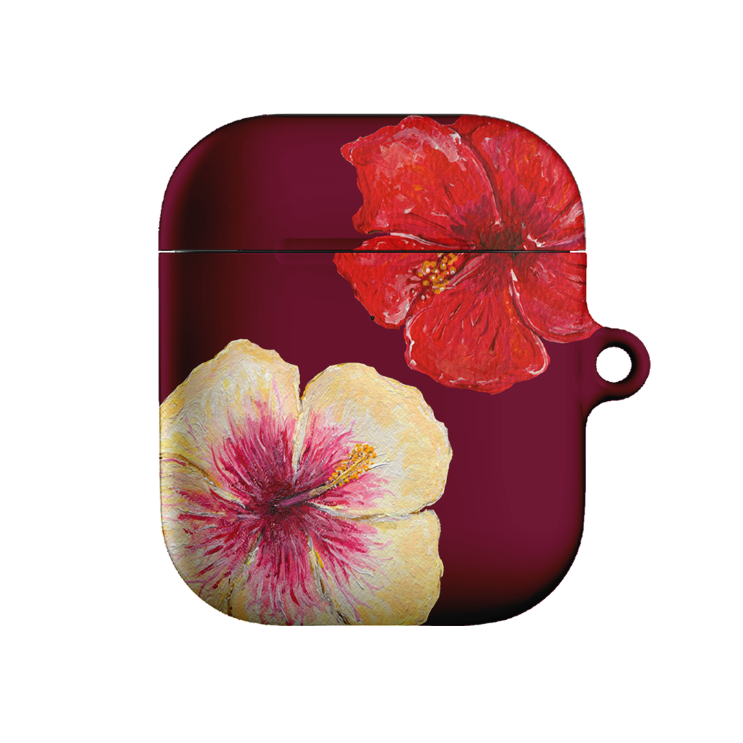 Hibiscus Flower AirPods Case AirPods Case 2nd Gen by BG. Studio - The Dairy