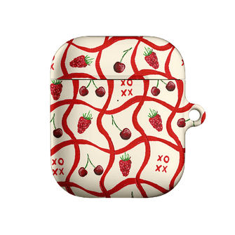 Cherries & Berries AirPods Case AirPods Case 2nd Gen by BG. Studio - The Dairy