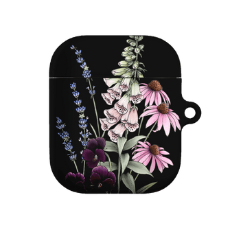 Garden Party Noir AirPods Case AirPods Case 2nd Gen by Typoflora - The Dairy