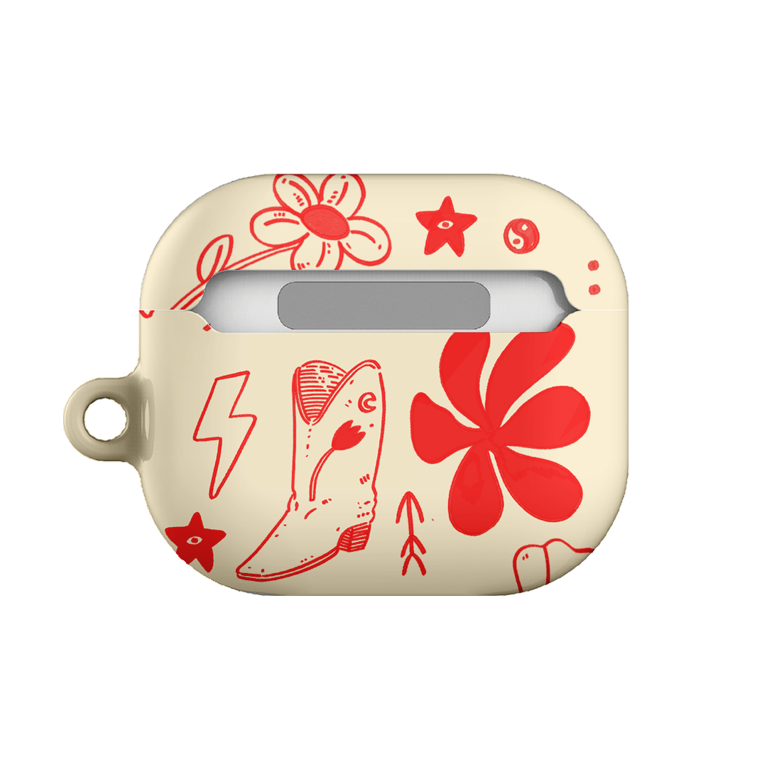 Spiced Cowboy Cream AirPods Case AirPods Case by Easty Beasty - The Dairy