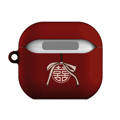 Blossom Snake in Red AirPods Case AirPods Case 4th Gen by Veronica Tucker - The Dairy