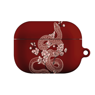 Blossom Snake in Red AirPods Pro Case AirPods Pro Case 1st Gen by Veronica Tucker - The Dairy