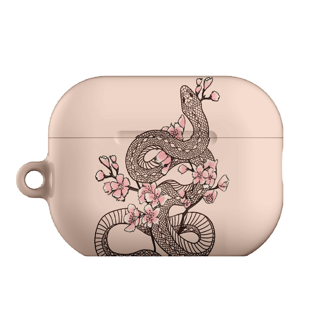 Blossom Snake in Pink AirPods Pro Case