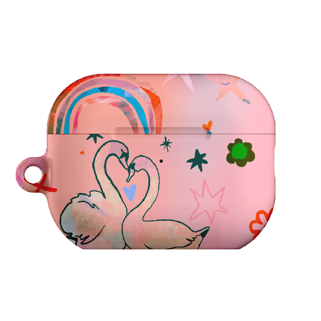 Pink Swan AirPods Pro Case AirPods Pro Case 2nd Gen by Kate Eliza - The Dairy