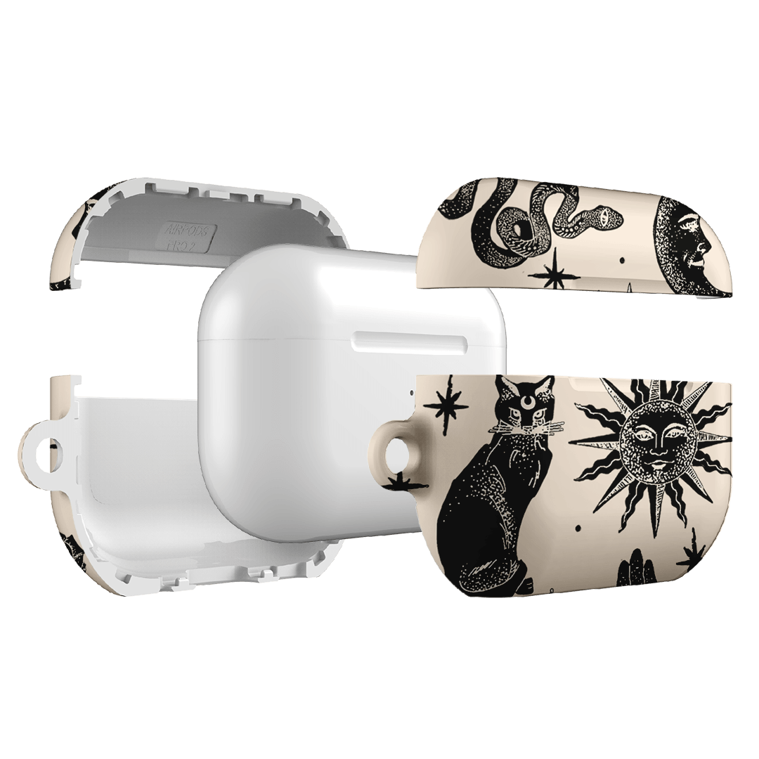 Astro Flash Beige AirPods Pro Case AirPods Pro Case by Veronica Tucker - The Dairy