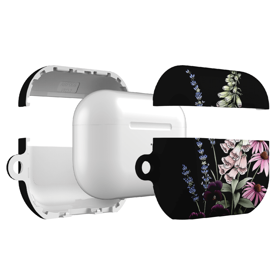 Garden Party Noir AirPods Pro Case AirPods Pro Case by Typoflora - The Dairy