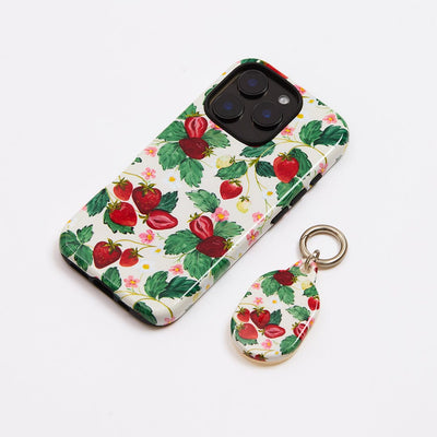 Strawberry Patch AirTag Case AirTag Case by Ellie Mae - The Dairy