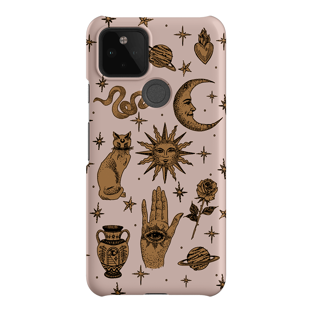 Astro Flash Pink Printed Phone Cases Google Pixel 5 / Snap by Veronica Tucker - The Dairy