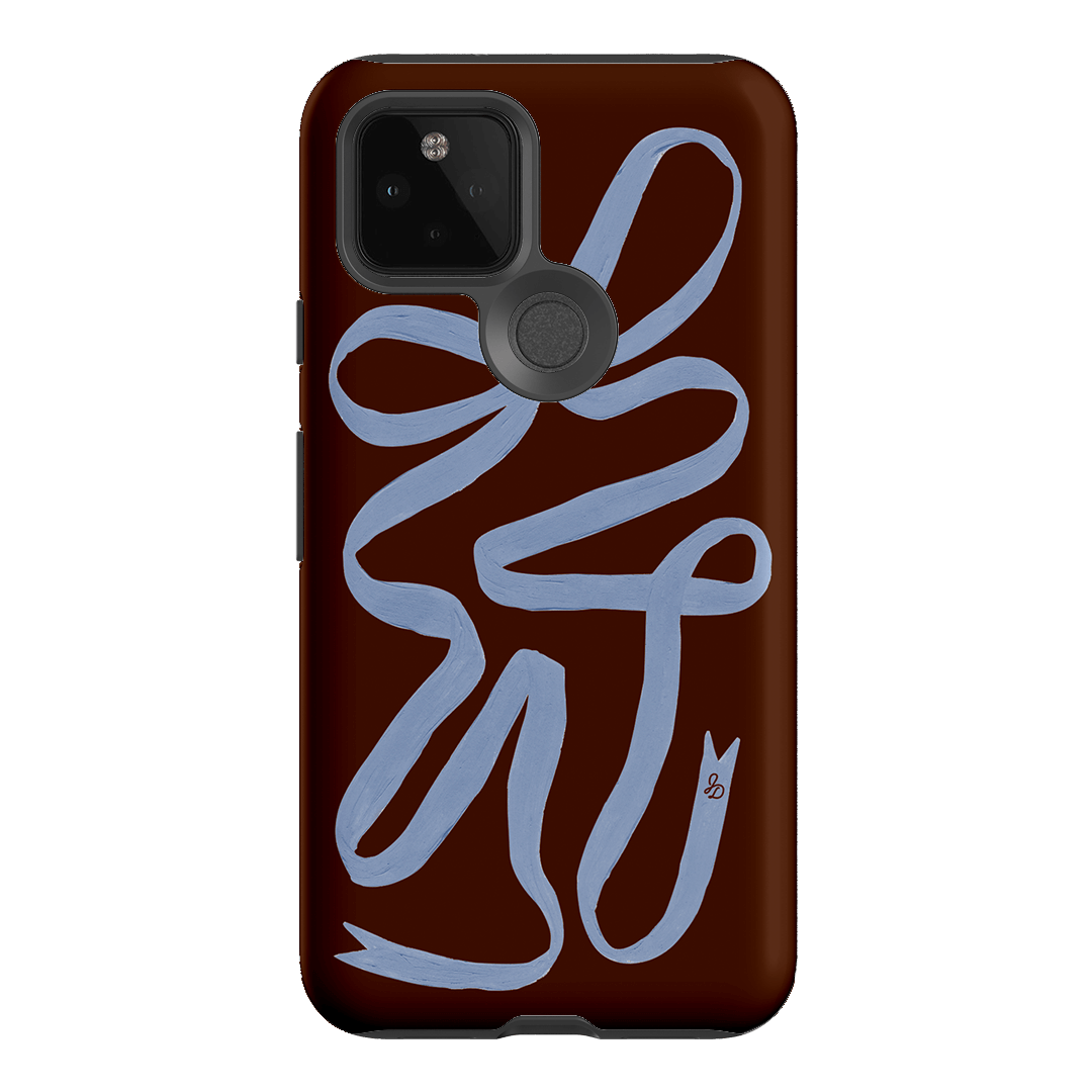 Mocha Ribbon Printed Phone Cases Google Pixel 5 / Armoured by Jasmine Dowling - The Dairy