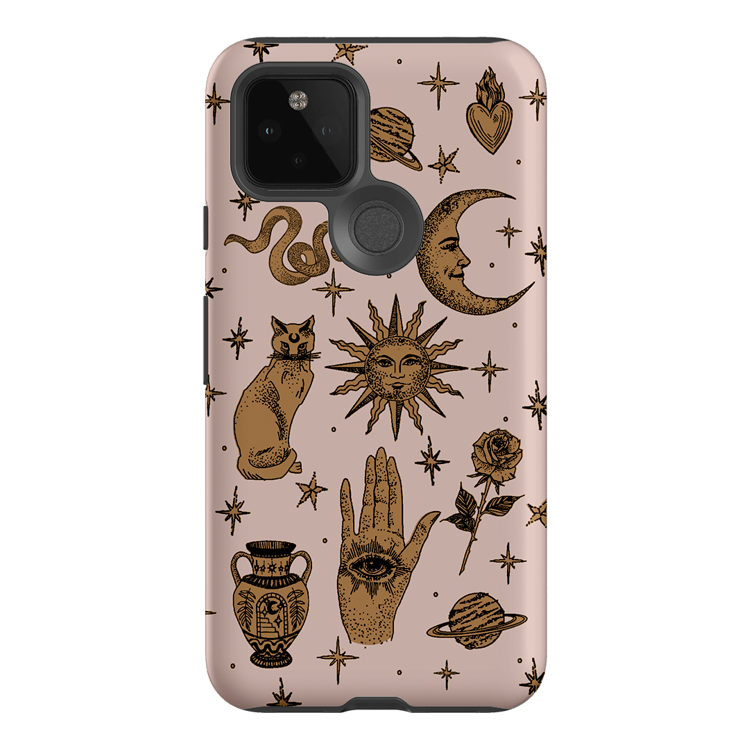 Astro Flash Pink Printed Phone Cases Google Pixel 5 / Armoured by Veronica Tucker - The Dairy