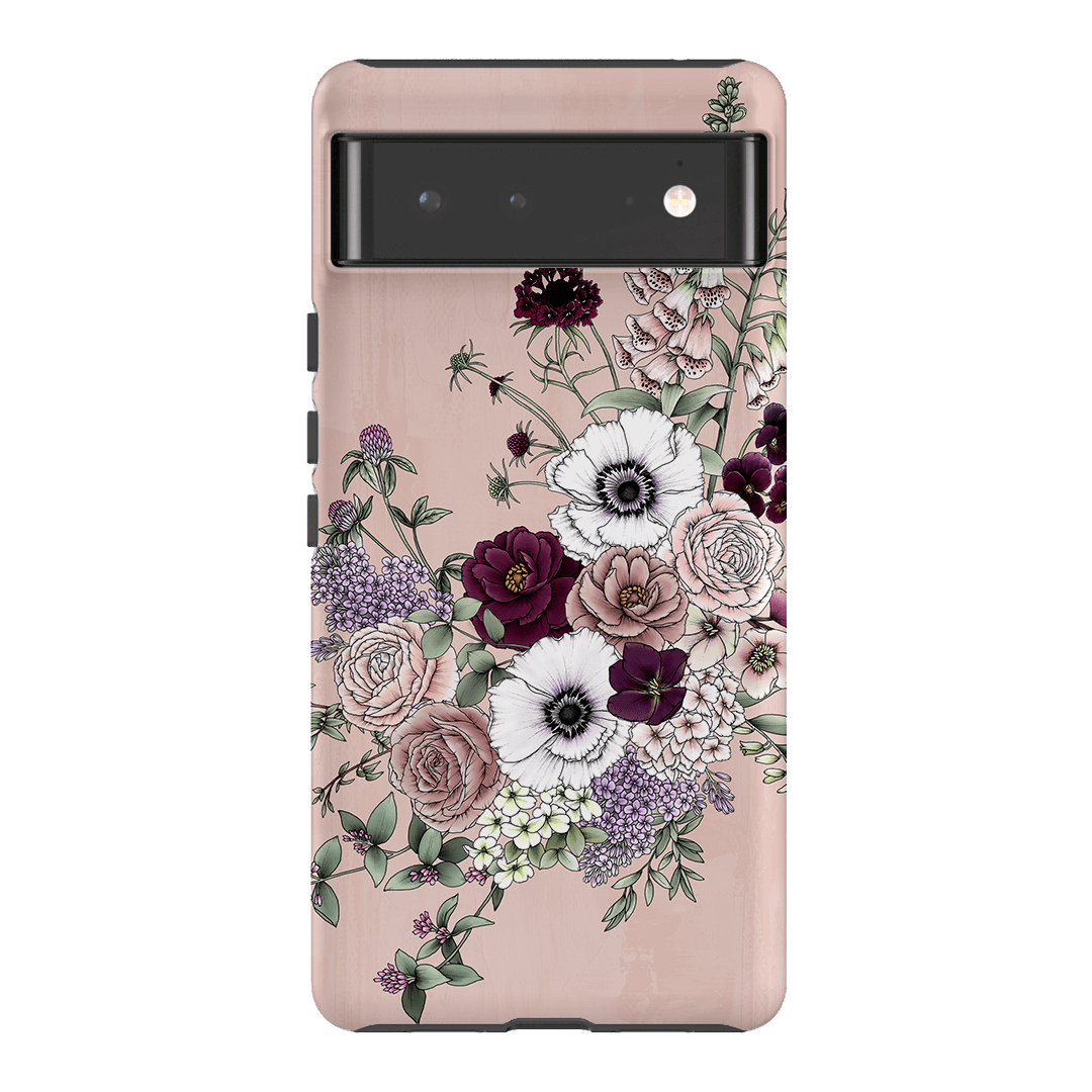 Blush Wildflowers Printed Phone Cases Google Pixel 6 / Armoured by Typoflora - The Dairy