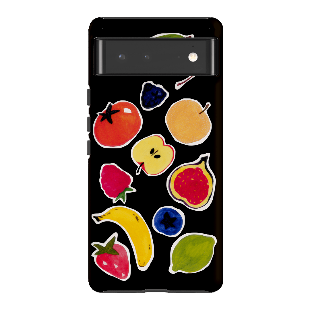 Fruit Stickers Printed Phone Cases Google Pixel 6 / Armoured by Studio Bon - The Dairy