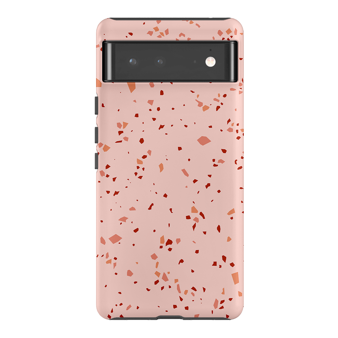 Capri Terrazzo Printed Phone Cases Google Pixel 6 Pro / Armoured by The Dairy - The Dairy