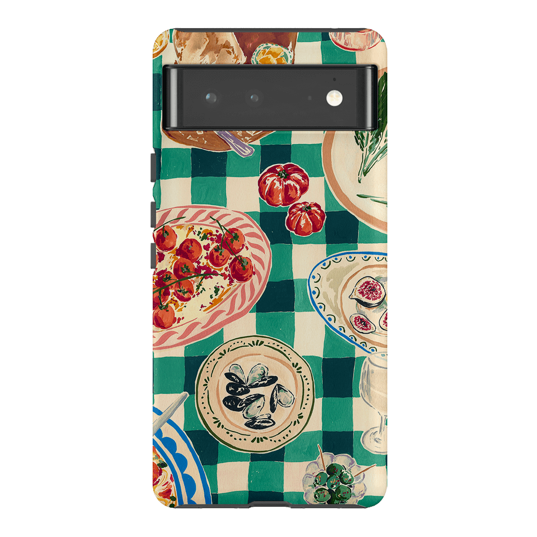 Evening Alfresco Printed Phone Cases Google Pixel 6 Pro / Armoured by Charlie Taylor - The Dairy