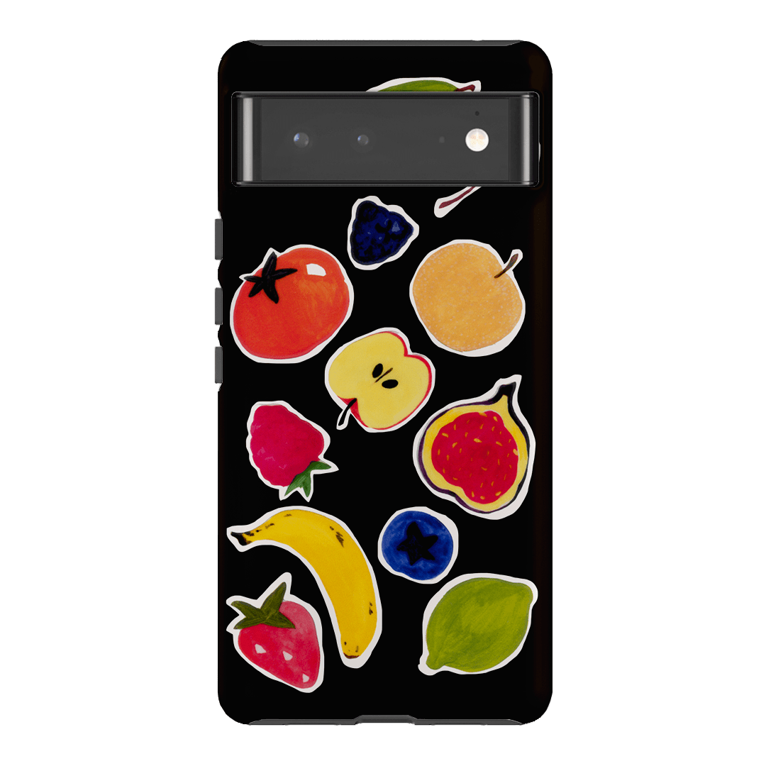 Fruit Stickers Printed Phone Cases Google Pixel 6 Pro / Armoured by Studio Bon - The Dairy