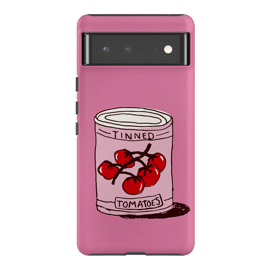 Saucy Pink Printed Phone Cases Google Pixel 6 Pro / Armoured by The Dairy - The Dairy