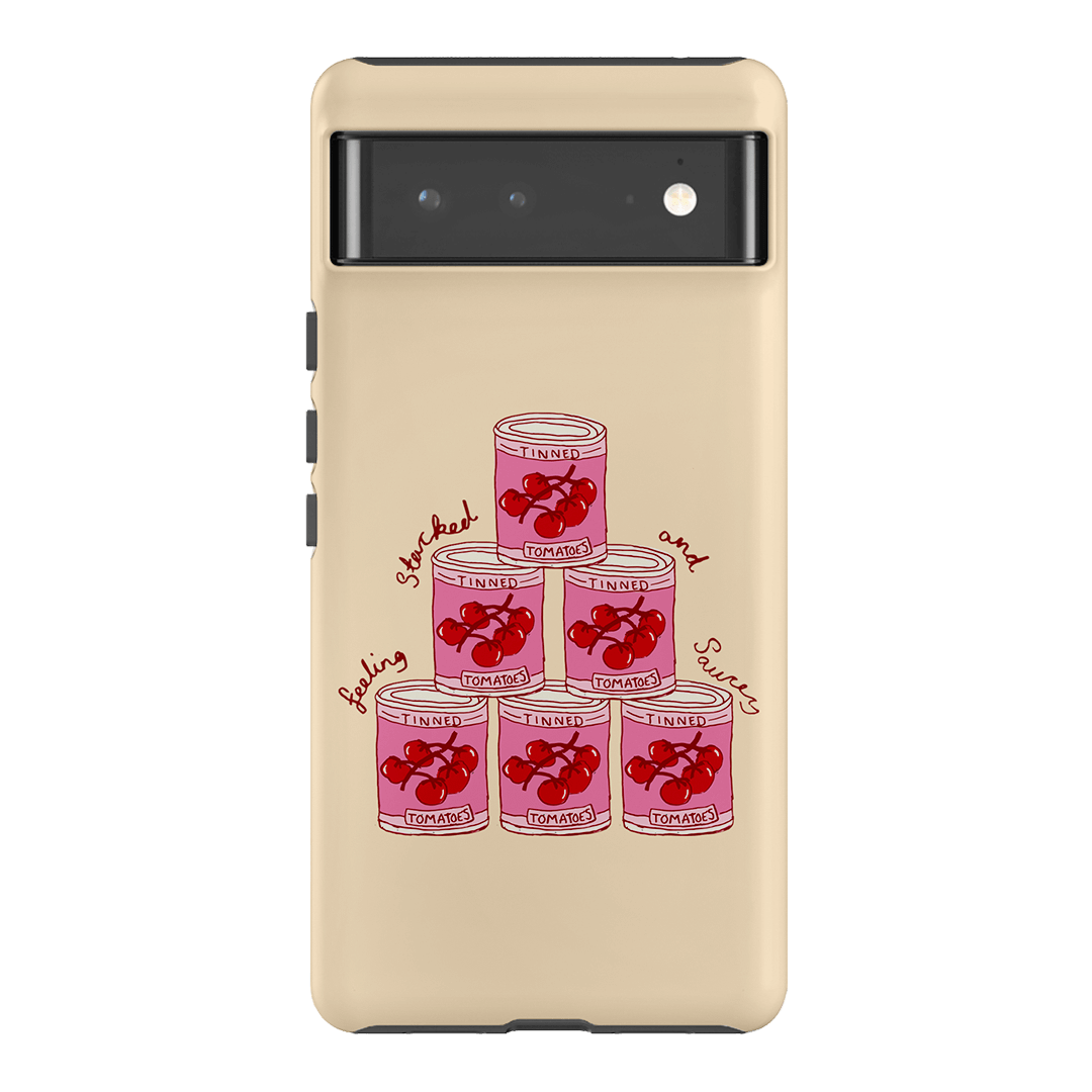 Saucy Supper Printed Phone Cases Google Pixel 6 Pro / Armoured by The Dairy - The Dairy