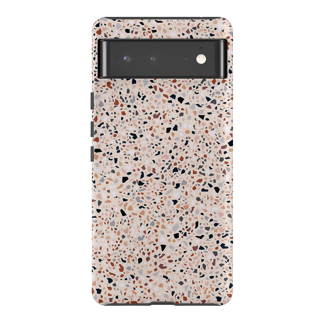 Terrazzo Printed Phone Cases Google Pixel 6 Pro / Armoured by The Dairy - The Dairy