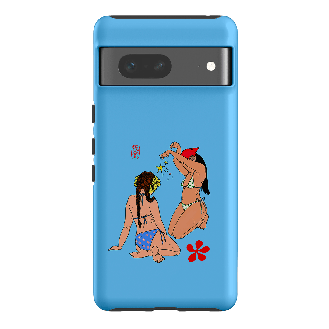 Babe Magic Blue Printed Phone Cases Google Pixel 7 / Armoured by Easty Beasty - The Dairy