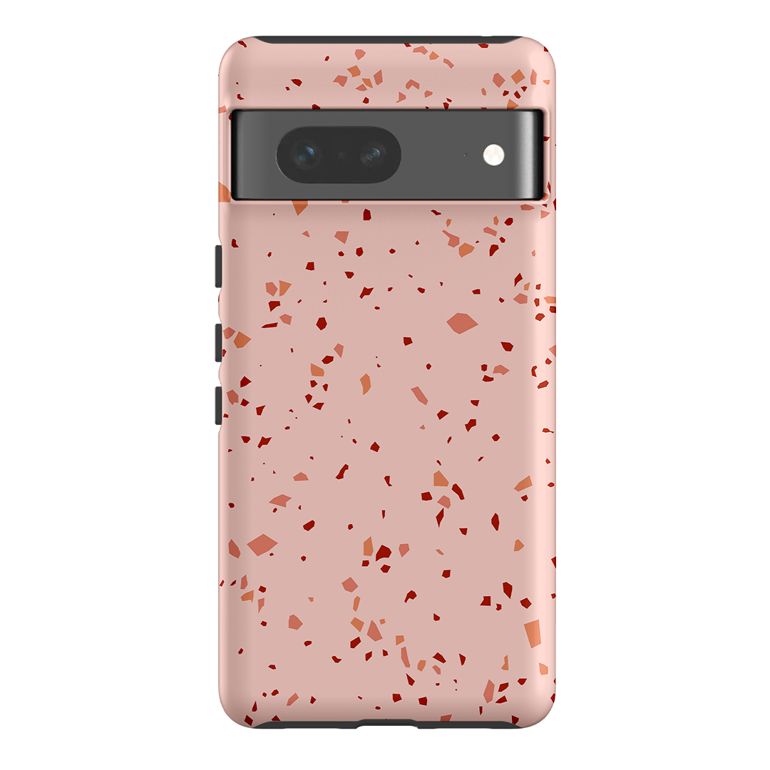 Capri Terrazzo Printed Phone Cases Google Pixel 7 / Armoured by The Dairy - The Dairy