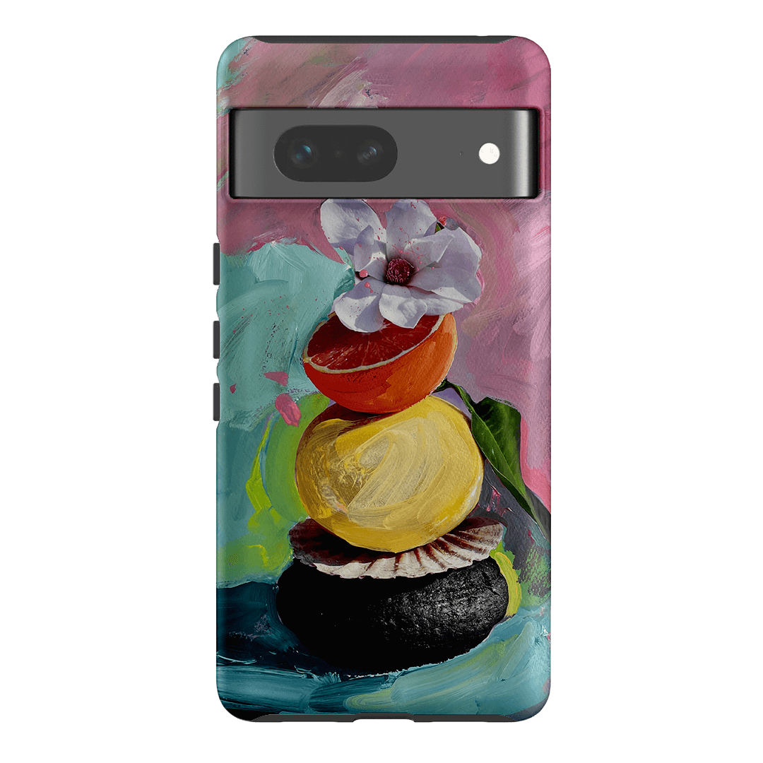 Pink Splash Printed Phone Cases Google Pixel 7 / Armoured by Nicole Nelius - The Dairy