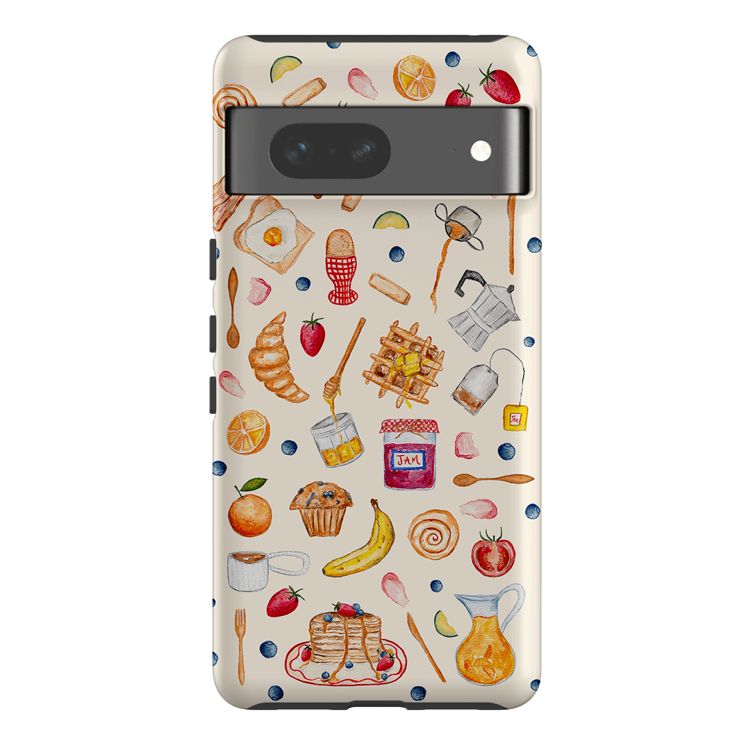 Sunday Breakfast Printed Phone Cases Google Pixel 7 / Armoured by BG. Studio - The Dairy