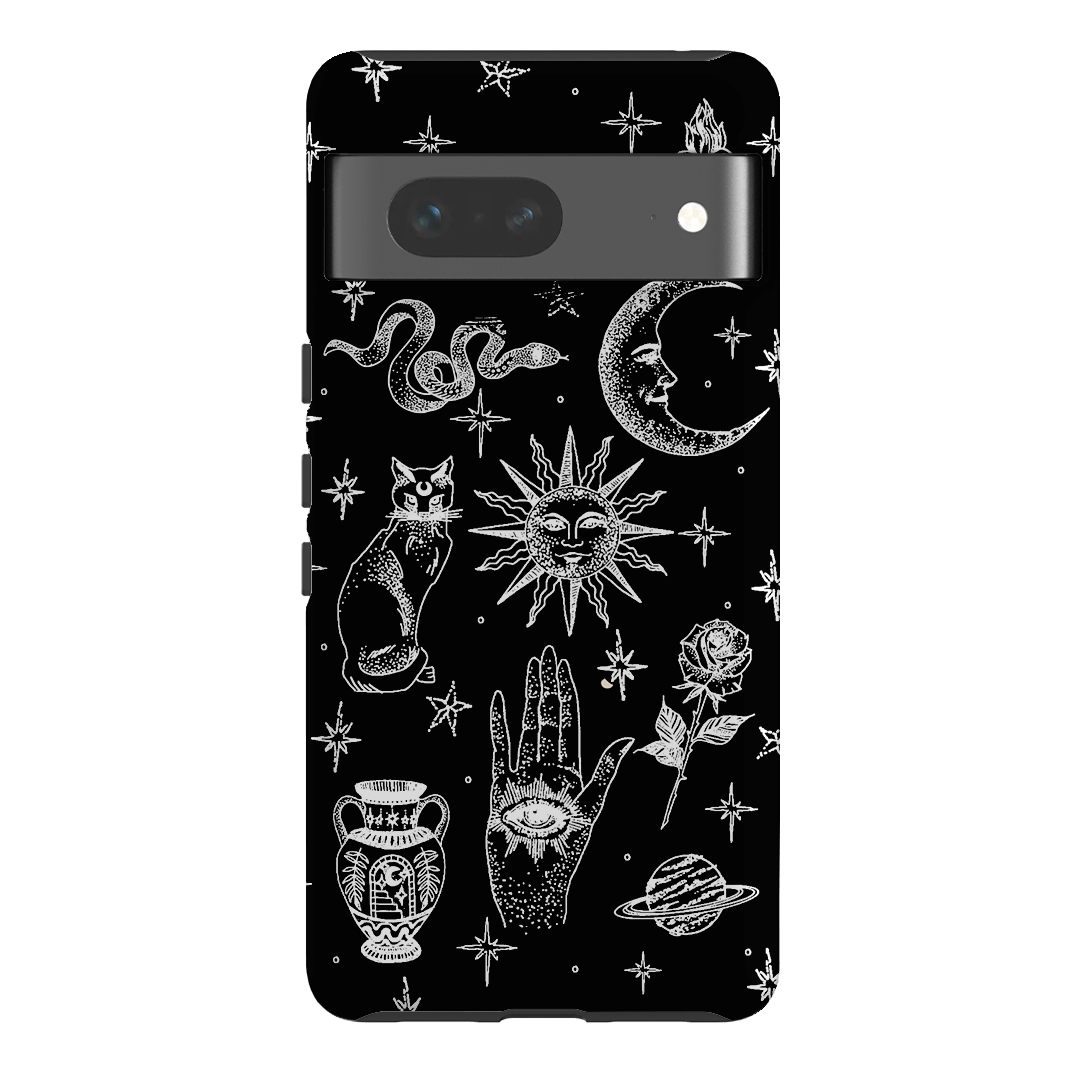 Astro Flash Monochrome Printed Phone Cases Google Pixel 7 / Armoured by Veronica Tucker - The Dairy
