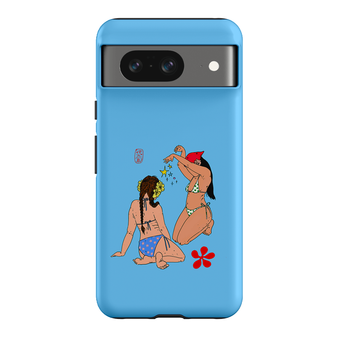 Babe Magic Blue Printed Phone Cases Google Pixel 8 / Armoured by Easty Beasty - The Dairy