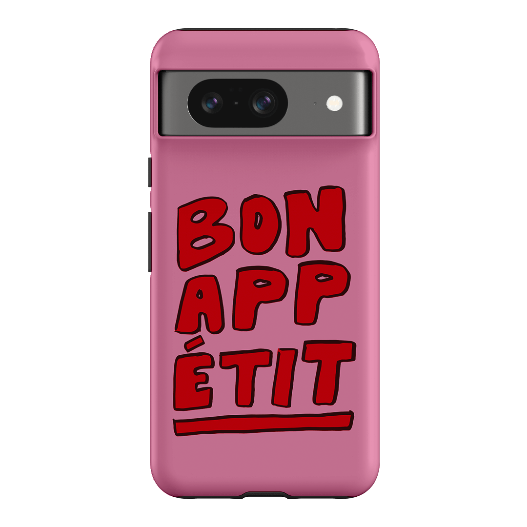 Bon Appetit Red Printed Phone Cases Google Pixel 8 / Armoured by The Dairy - The Dairy