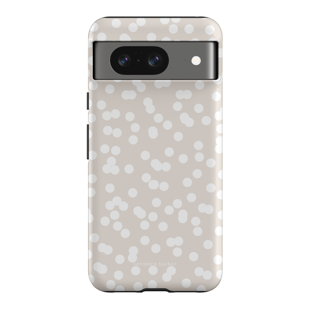 Mini Confetti White Printed Phone Cases Google Pixel 8 / Armoured by Veronica Tucker - The Dairy