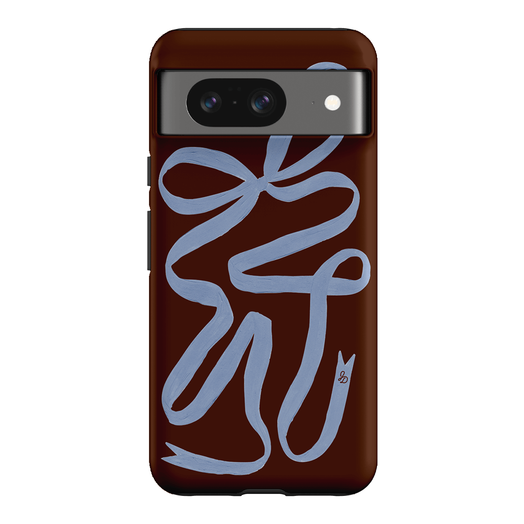 Mocha Ribbon Printed Phone Cases Google Pixel 8 / Armoured by Jasmine Dowling - The Dairy