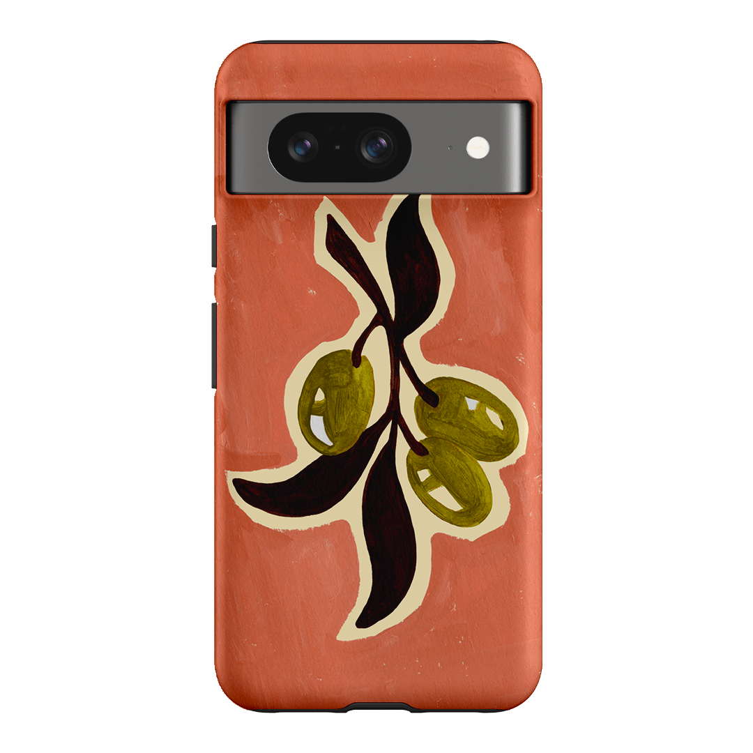 Olives Printed Phone Cases Google Pixel 8 / Armoured by Studio Bon - The Dairy