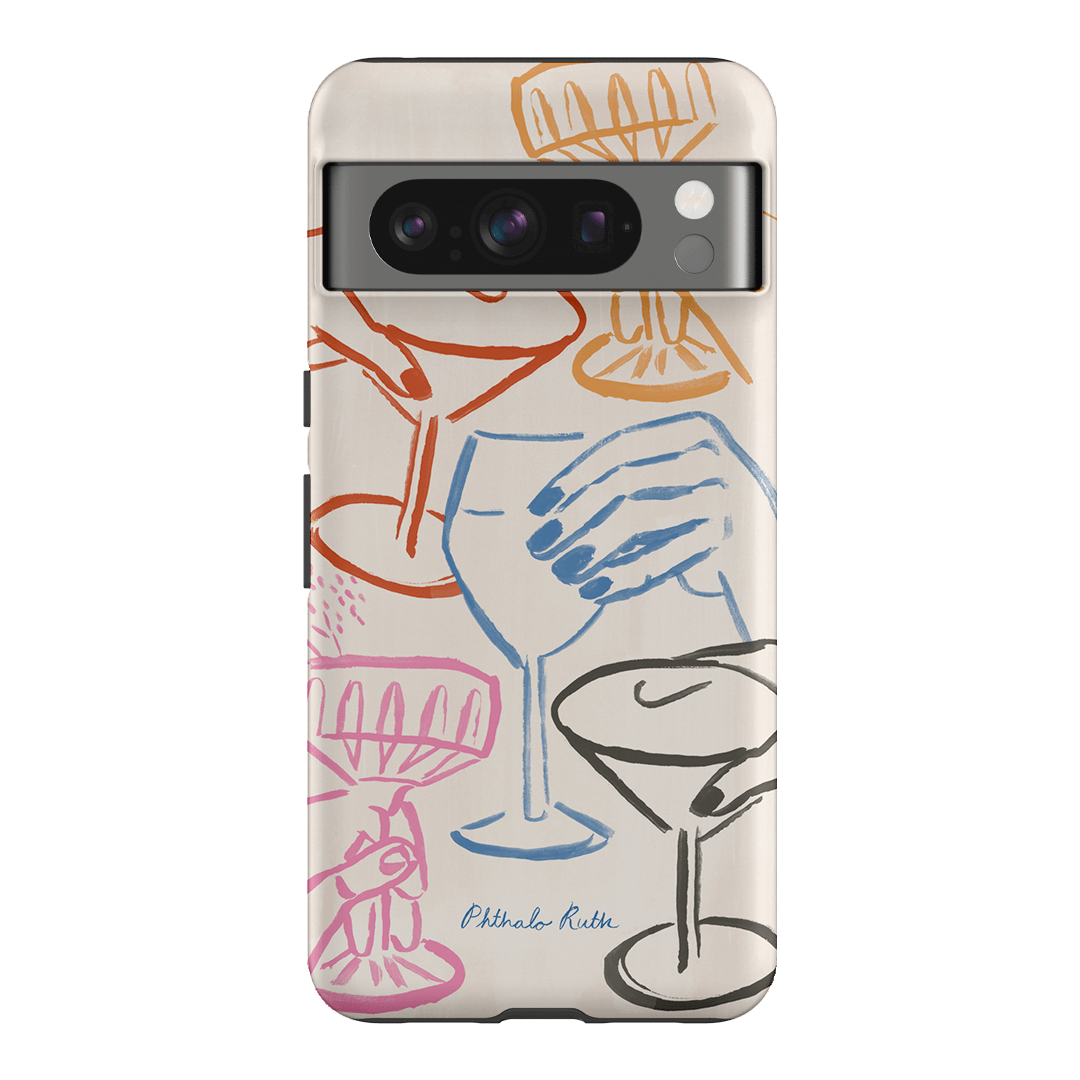 Cheers Multi Printed Phone Cases Google Pixel 8 Pro / Armoured by Phthalo Ruth - The Dairy