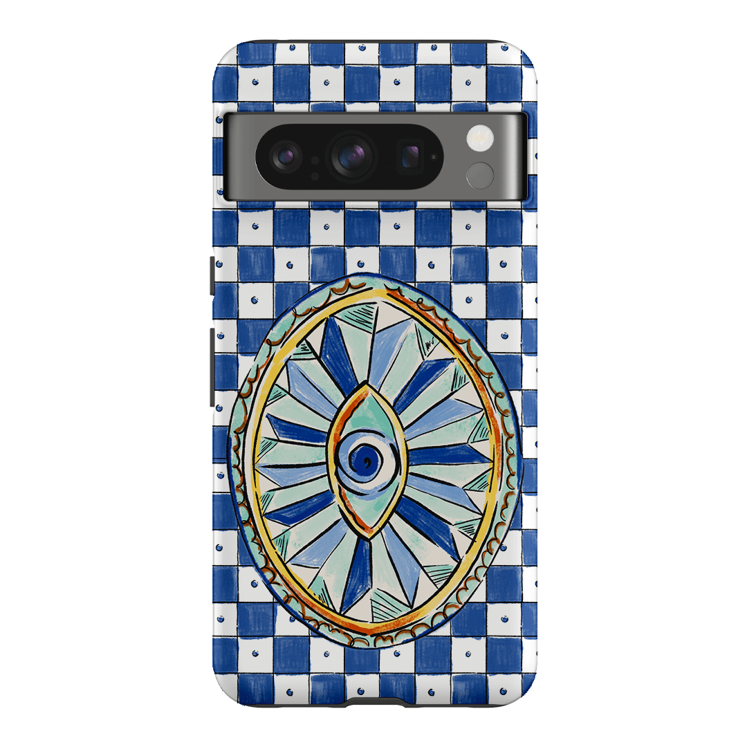 Evil Eye Printed Phone Cases Google Pixel 8 Pro / Armoured by Fenton & Fenton - The Dairy