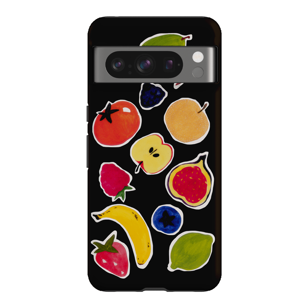 Fruit Stickers Printed Phone Cases Google Pixel 8 Pro / Armoured by Studio Bon - The Dairy