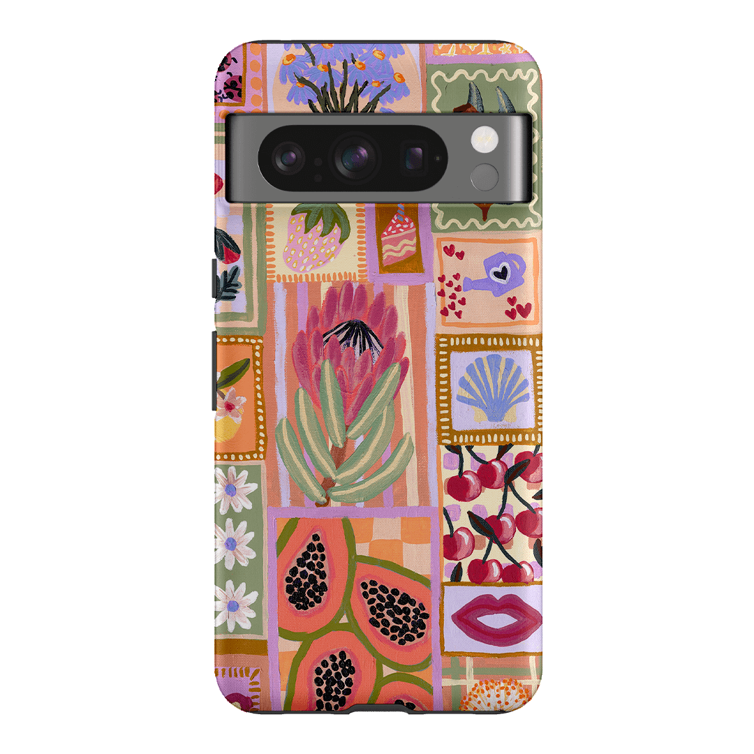 Summer Postcards Printed Phone Cases Google Pixel 8 Pro / Armoured by Amy Gibbs - The Dairy