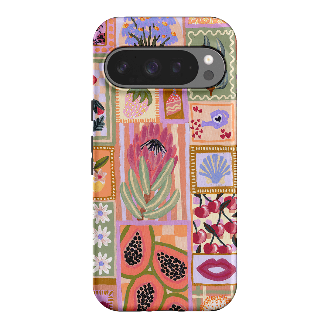 Summer Postcards Printed Phone Cases Google Pixel 9 Pro / Armoured by Amy Gibbs - The Dairy