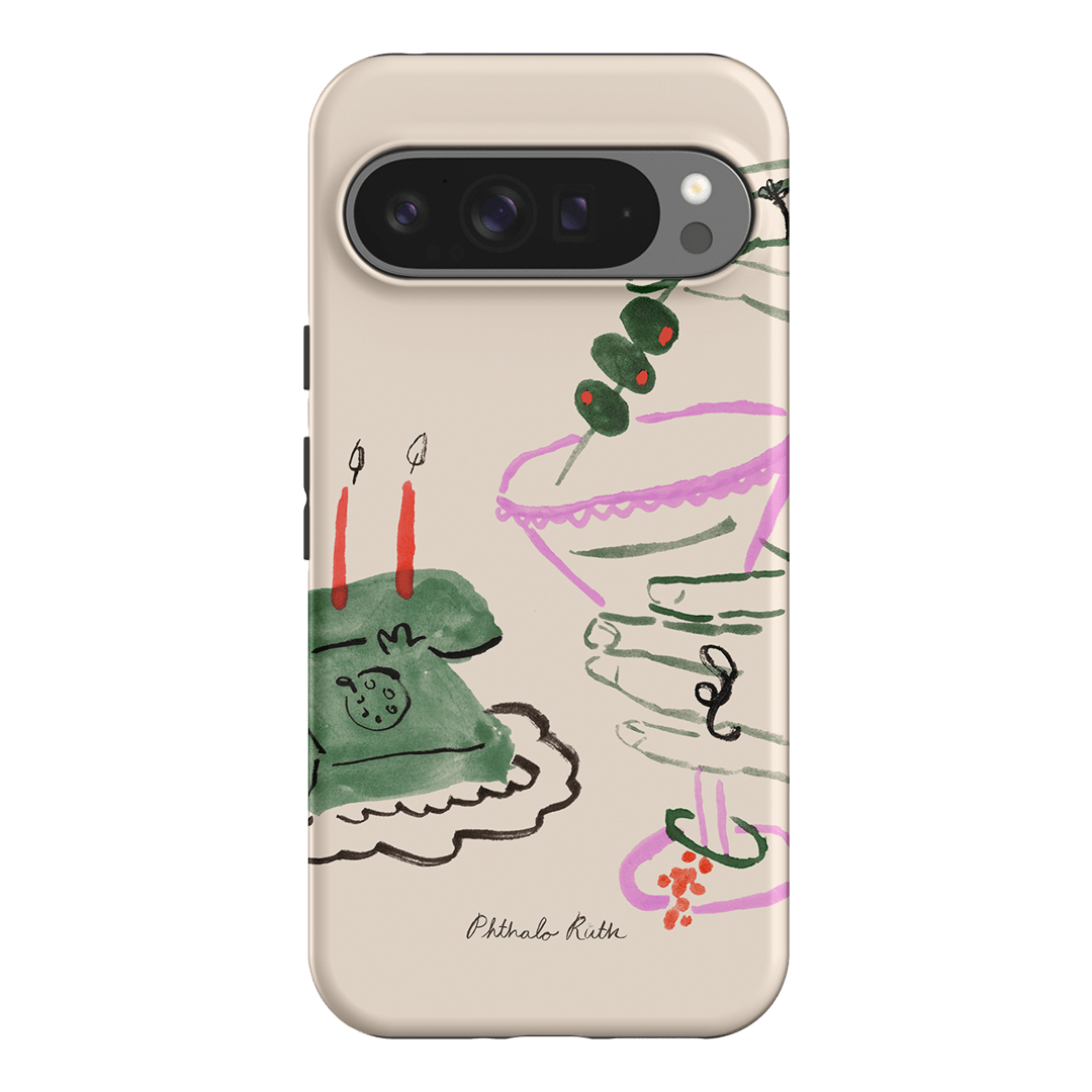 Martini Party Printed Phone Cases Google Pixel 9 Pro XL / Armoured by Phthalo Ruth - The Dairy