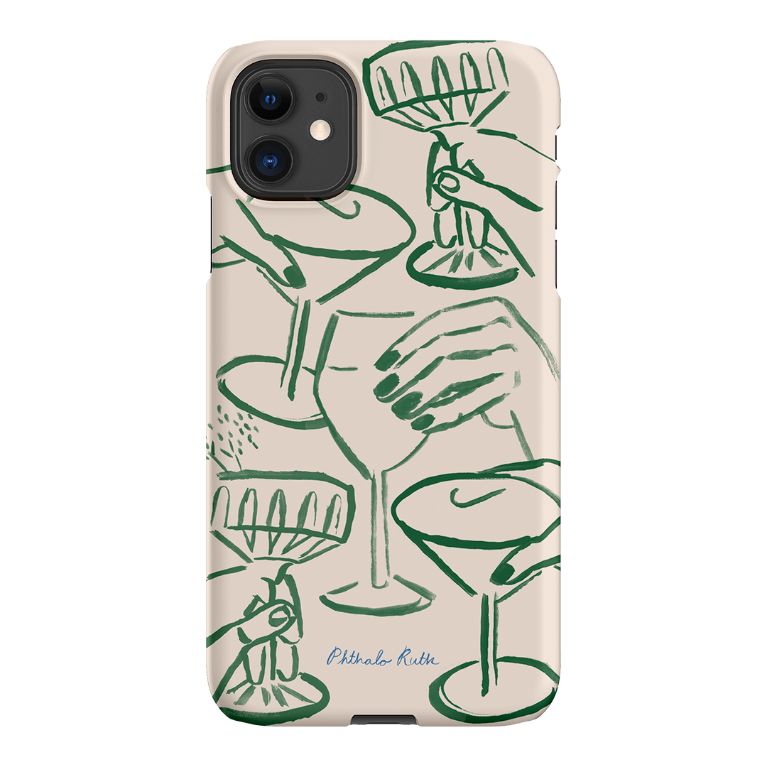 Cheers Printed Phone Cases iPhone 11 / Snap by Phthalo Ruth - The Dairy