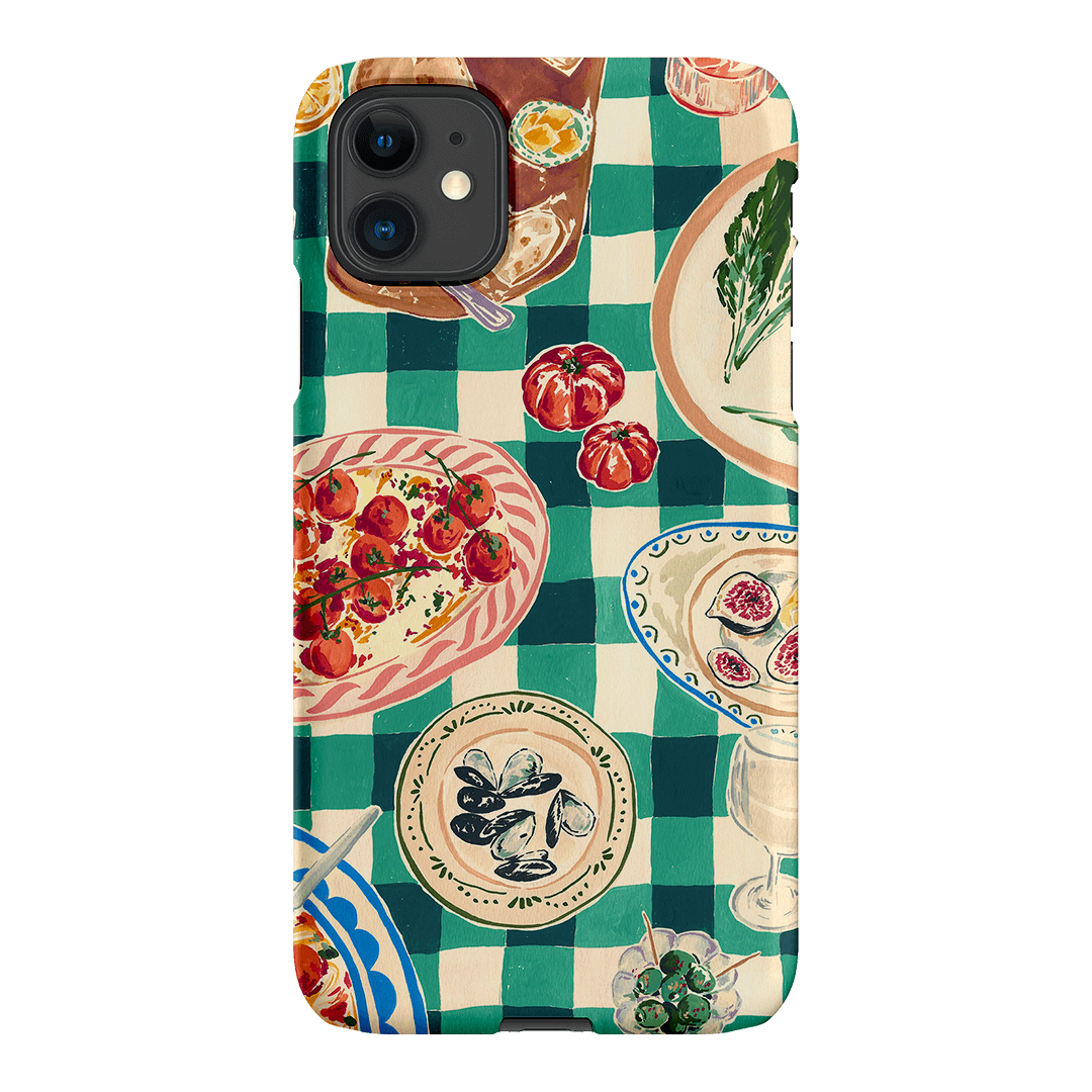 Evening Alfresco Printed Phone Cases iPhone 11 / Snap by Charlie Taylor - The Dairy