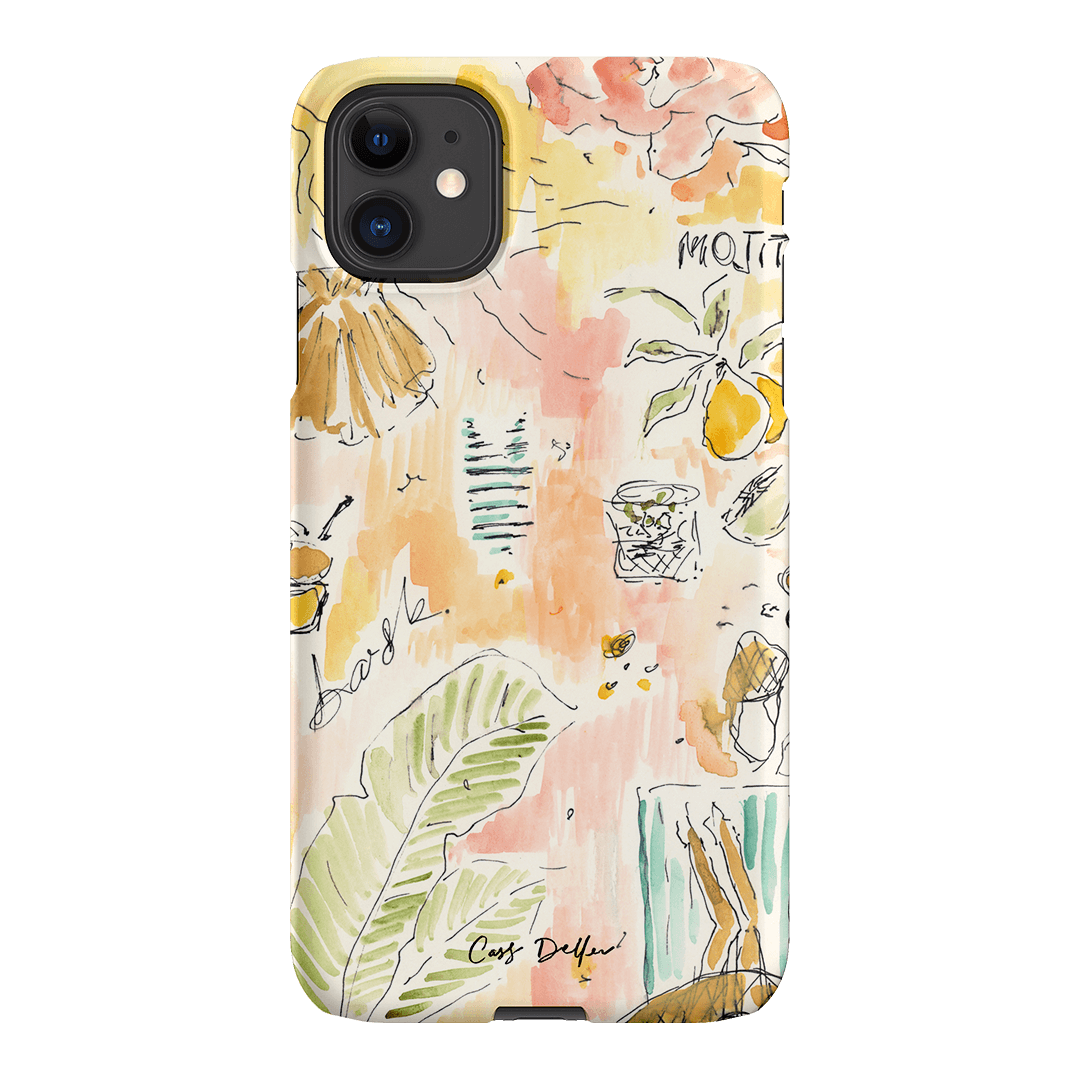 Mojito Printed Phone Cases iPhone 11 / Snap by Cass Deller - The Dairy