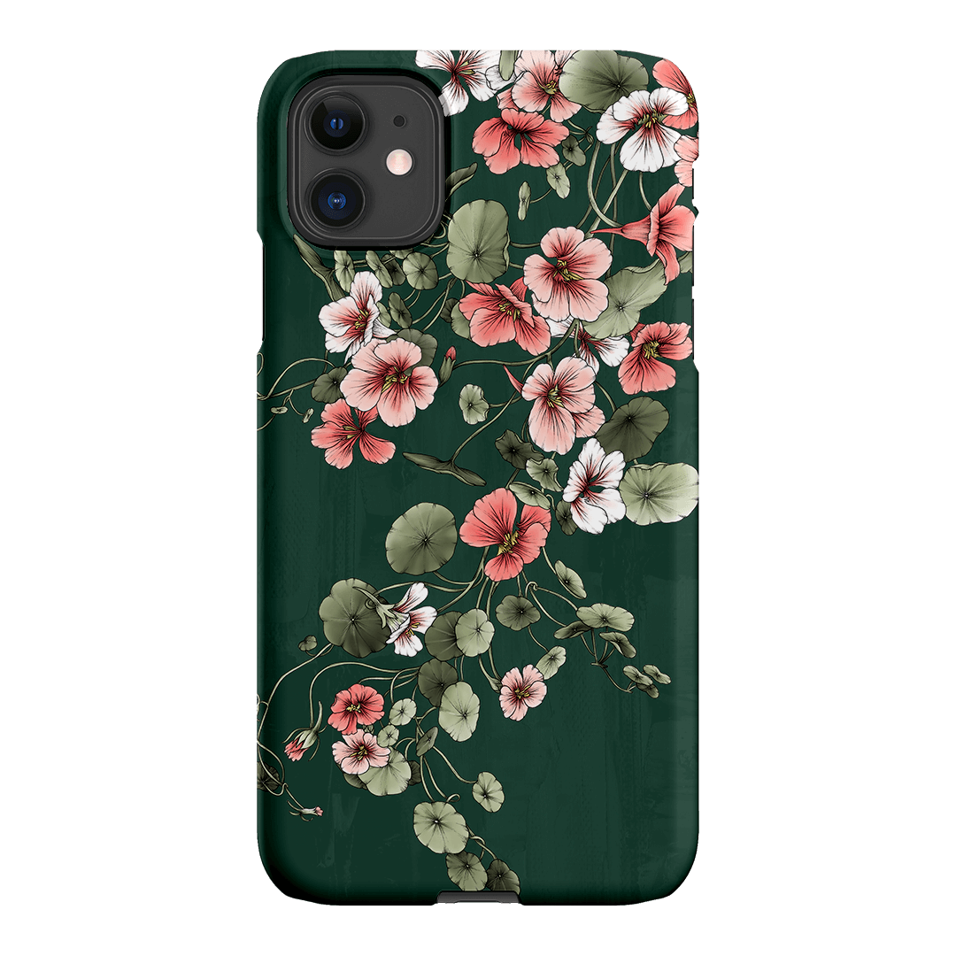 Nasturtium Printed Phone Cases iPhone 11 / Snap by Typoflora - The Dairy