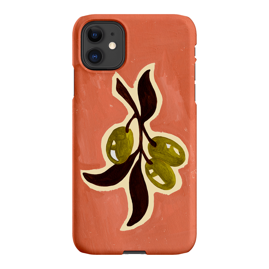 Olives Printed Phone Cases iPhone 11 / Snap by Studio Bon - The Dairy