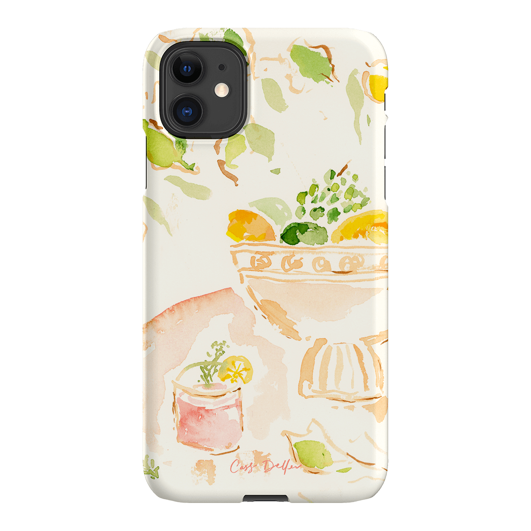 Sorrento Printed Phone Cases iPhone 11 / Snap by Cass Deller - The Dairy