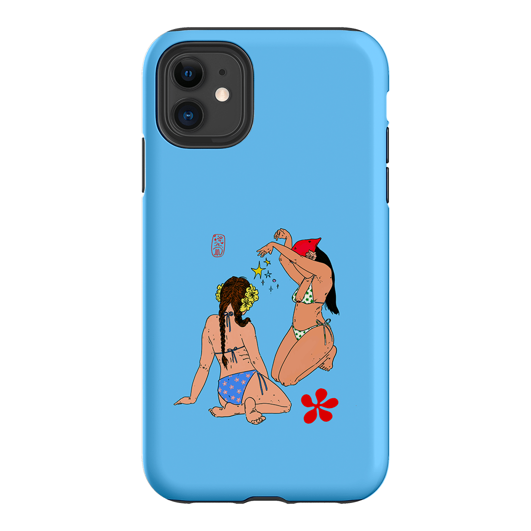 Babe Magic Blue Printed Phone Cases iPhone 11 / Armoured by Easty Beasty - The Dairy