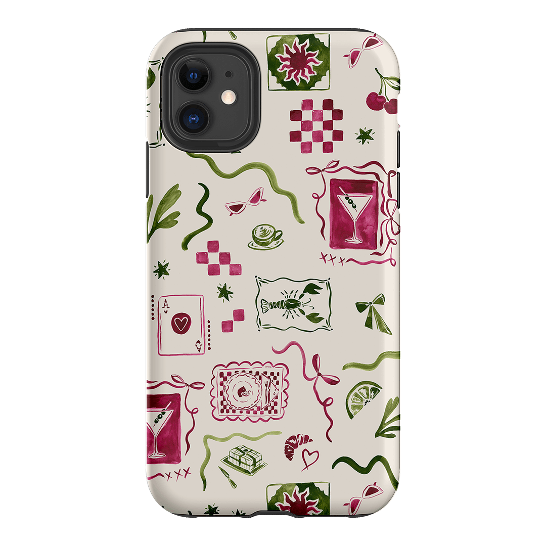 Martini Gal Printed Phone Cases iPhone 11 / Armoured by Charlie Taylor - The Dairy