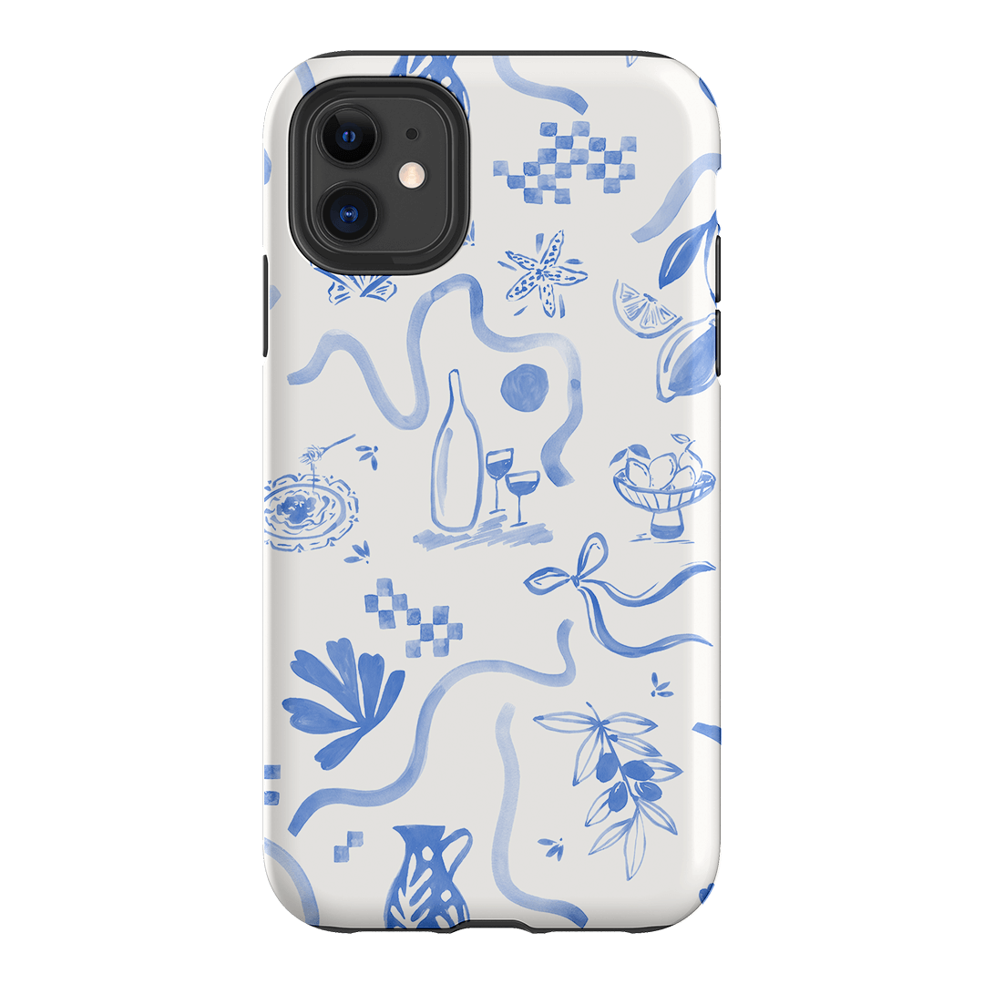 Mediterranean Wave Printed Phone Cases iPhone 11 / Armoured by Charlie Taylor - The Dairy