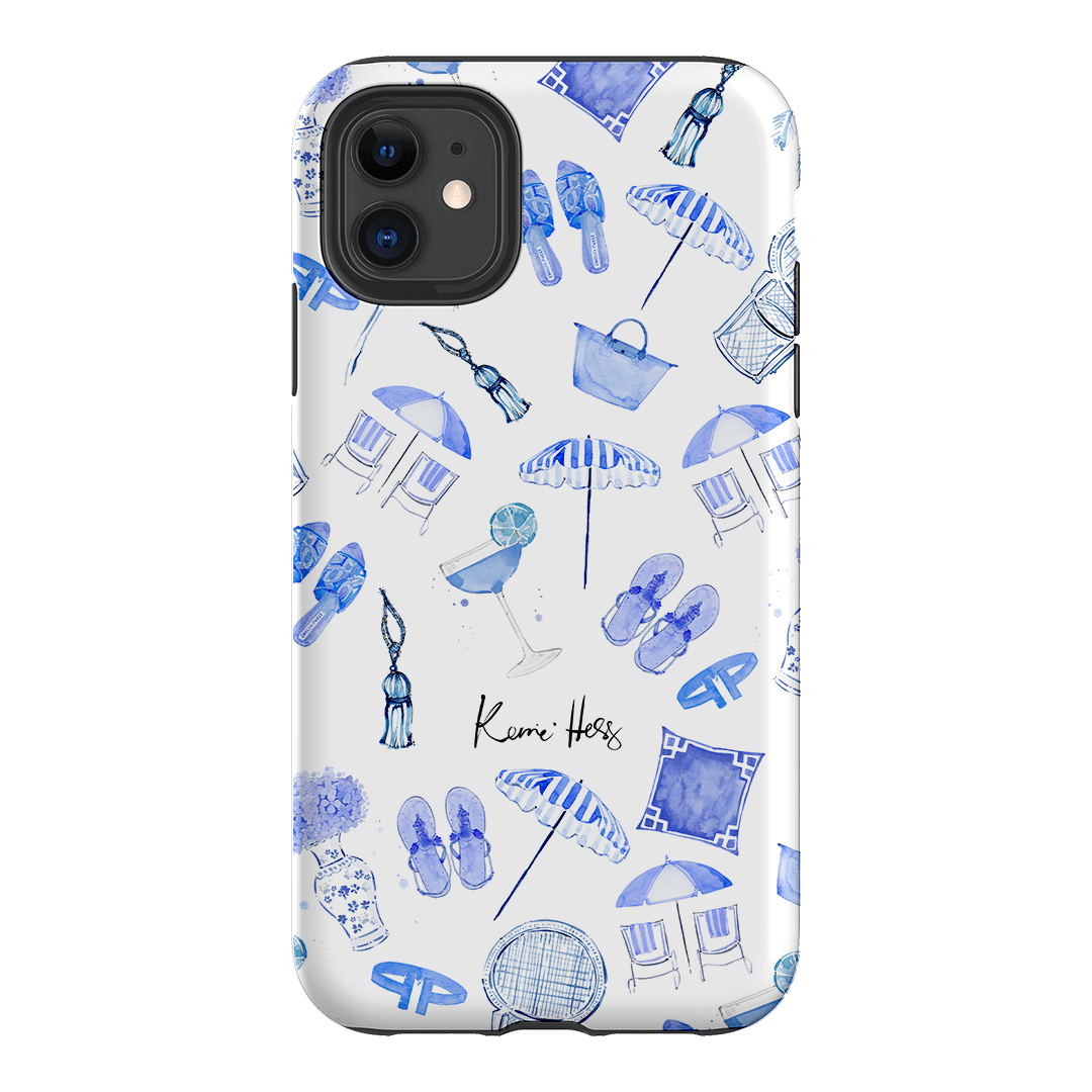 Santorini Printed Phone Cases iPhone 11 / Armoured by Kerrie Hess - The Dairy