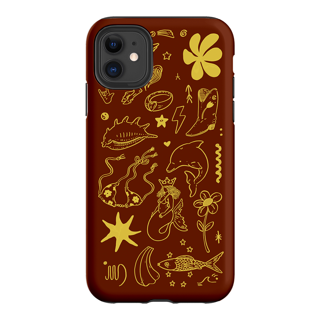 Spiced Cowboy Chocolate Printed Phone Cases iPhone 11 / Armoured by Easty Beasty - The Dairy